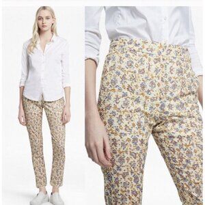 French Connection Womens Summer White Multi Niko Broderie Mini Trouser Size‎ 2